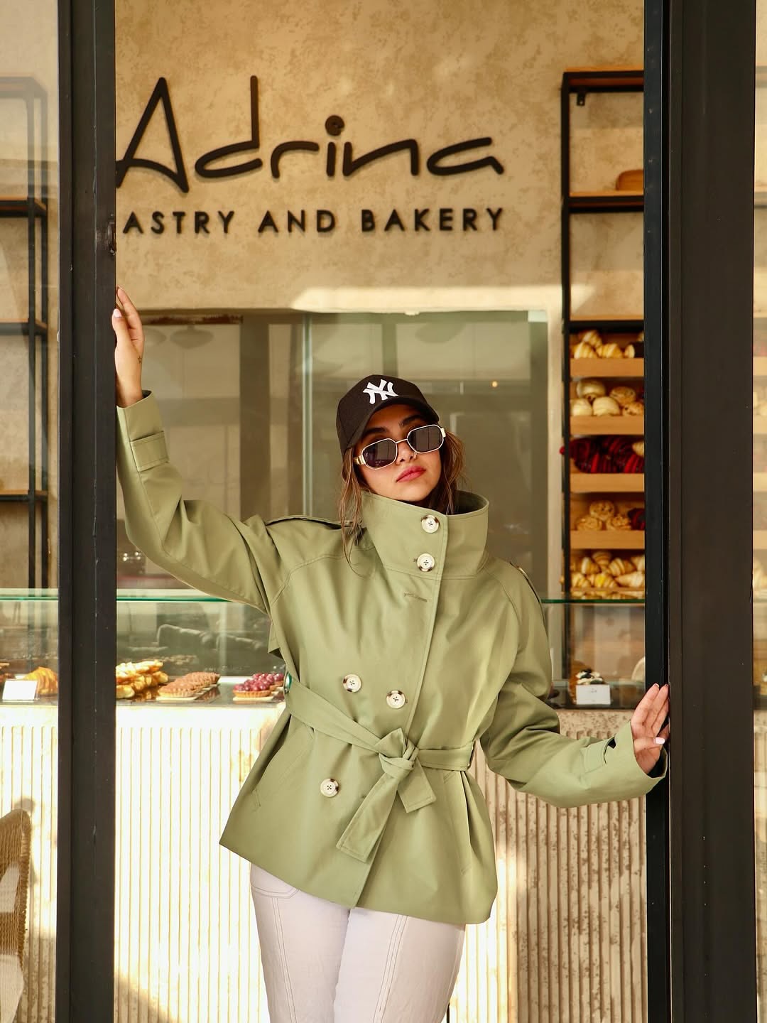 ترنچ کت ژورنالی کتان ضخیم